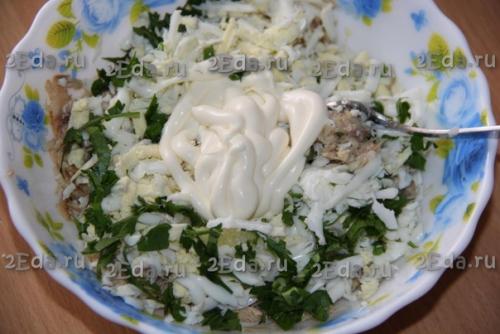 Бутерброды с рыбными консервами и яйцами. 03 Бутерброды с рыбными консервами и яйцами. 03