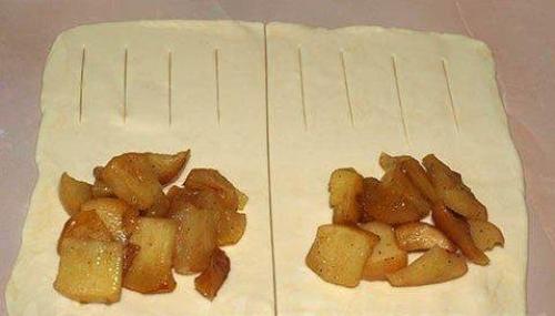 Слойки с яблоками. 03 Слойки с яблоками. 03