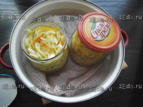 Салат из кабачков и моркови на зиму. 05 Салат из кабачков и моркови на зиму. 05