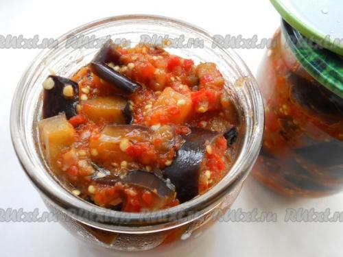 Баклажаны по-грузински на зиму. 04