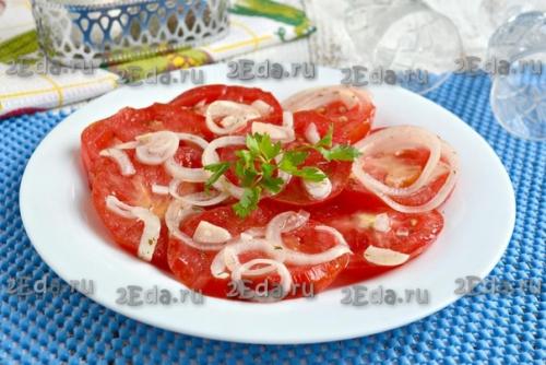Закуска из помидоров и лука. 06 Закуска из помидоров и лука. 06