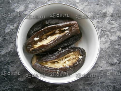 Квашеные баклажаны с морковью, чесноком и зеленью. 02 Квашеные баклажаны с морковью, чесноком и зеленью. 02