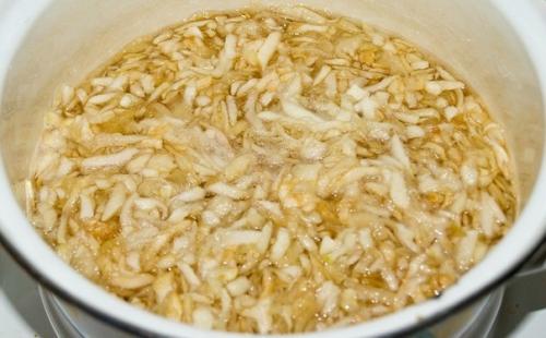 Янтарное яблочное варенье по-болгарски. 03 Янтарное яблочное варенье по-болгарски. 03