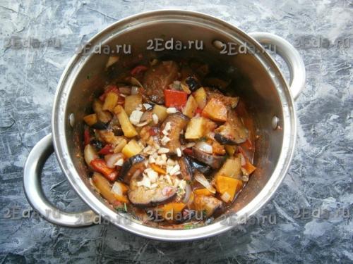 Аджапсандали с картошкой по-грузински. 07