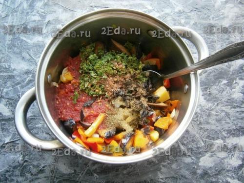 Аджапсандали с картошкой по-грузински. 06