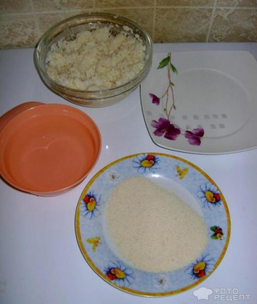 Котлеты из молочной рисовой каши. Варианты приготовления
