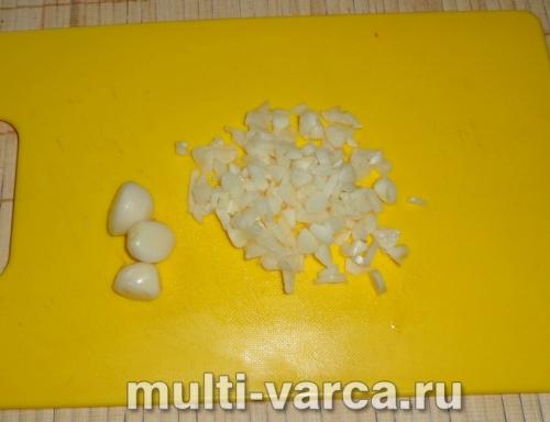 Жареные зеленые помидоры с чесноком на зиму