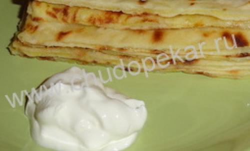 Рецепт. Чуду — дагестанские лепешки с картошкой и сыром