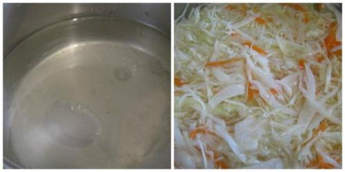 Капуста с маслом и уксусом быстрого приготовления. Быстрый рецепт приготовления капусты в горячем рассоле с растительным маслом