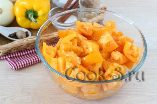 Кетчуп из желтых помидоров на зиму рецепты. 