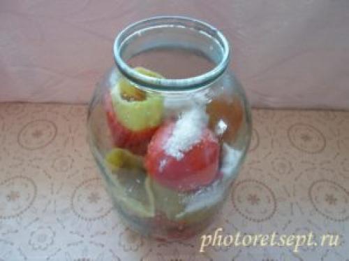 Как закрыть болгарский перец на зиму для фаршировки без соли и сахара. Ингредиенты: