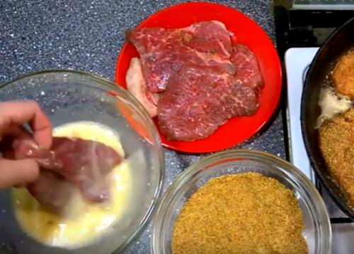 Отбивная из говядины рецепт на сковороде. Отбивные из говядины на сковороде