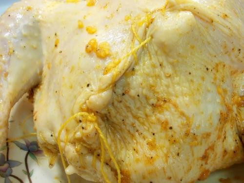 Как приготовить курицу в духовке целиком в рукаве с яблоками. Курица с яблоками в духовке