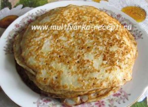 Заварные блины на кефире рецепт тонкие с дырочками без яиц. Блинчики на кефире без яиц заварные