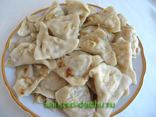 Классический рецепт вареников с картошкой и квашеной капустой