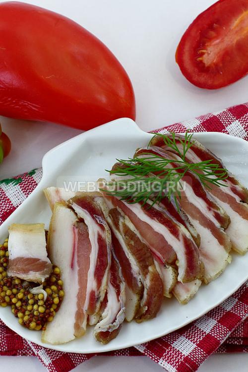 Солонина из свиной грудинки. Ингредиенты