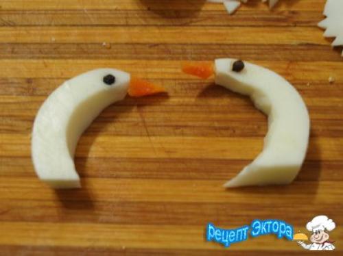 Салат "Лебединая нежность"