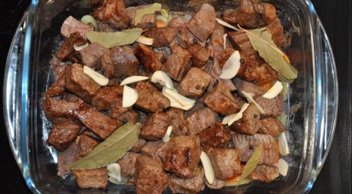 Гречка с говядиной в духовке. Гречка, запеченная с говядиной