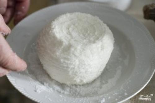 Домашний сыр из молока и уксуса