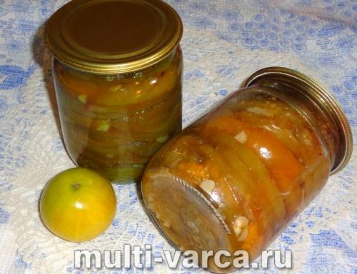 Зеленые помидоры жареные на зиму рецепты. Жареные зеленые помидоры с чесноком на зиму
