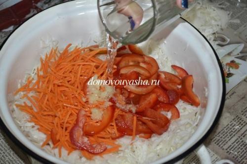 Рецепт капусты провансаль быстрого приготовления с болгарским перцем. Как приготовить капусту Провансаль — рецепт пошагово с фото