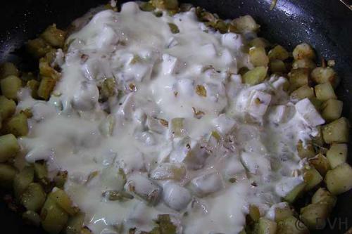 Баклажаны тушеные в сметане, как грибы