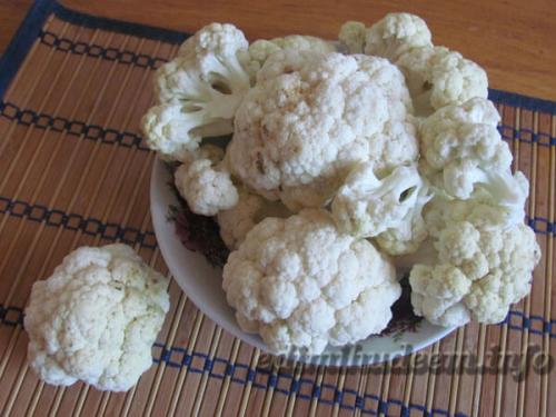 Цветная капуста в кляре диетическая. Как приготовить цветную капусту в кляре