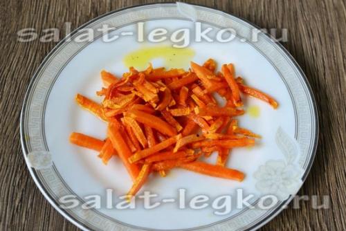 Салат из сердца с яйцами. Салат с сердцем, яйцами и овощами