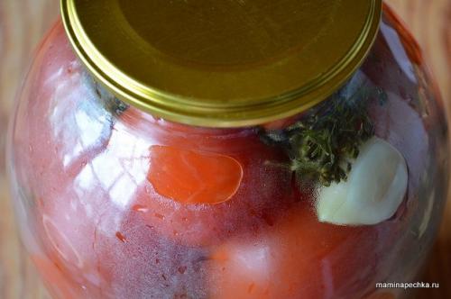 Быстрые помидоры с горчицей. Пошаговый фото-рецепт приготовления: