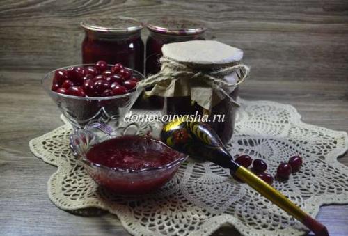Джем из кизила без косточек рецепты. Джем из кизила без косточек