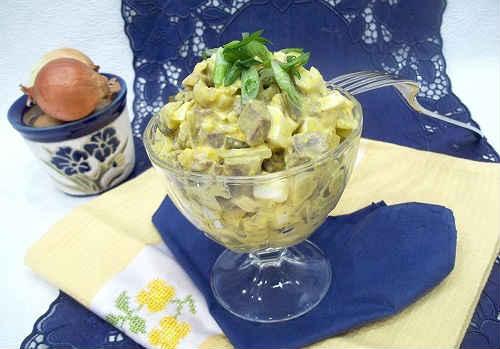 Вкусные салаты из свиного сердца — 7 рецептов