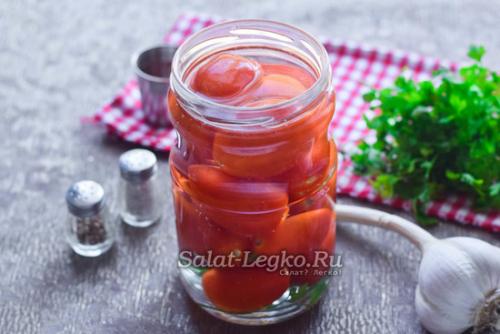 Помидоры под снегом закуска. 