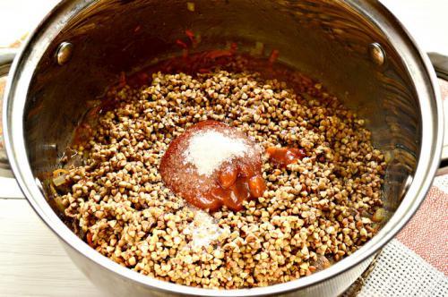 Рецепт гречки по-купечески с говядиной. Гречка по-купечески с говядиной