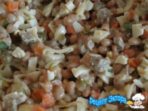 Салат "Лебединая нежность"