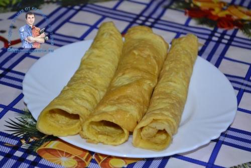 Блины яичные для салата рецепт. Как приготовить яичные блинчики для салата — рецепт с фото. Новый ингредиент салатов