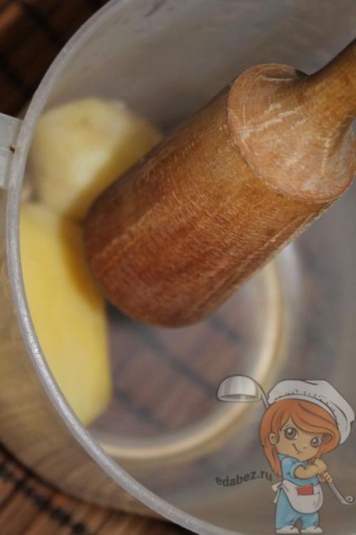Пюре с молоком без масла. Пюре без сливочного масла в новом цвете
