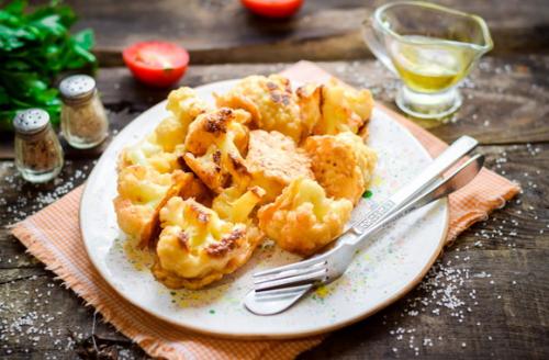 Как пожарить цветную капусту на сковороде в кляре пошаговый. Цветная капуста в кляре на сковороде