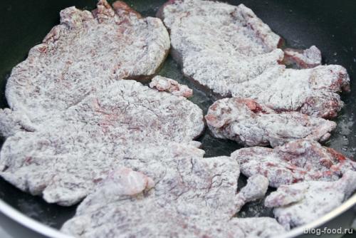 Отбивные из говядины с подливкой. Отбивные из говяжьей вырезки