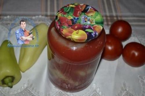 Как закрыть перец на зиму для фаршировки в томате. Консервированный перец для фарширования в томатном соке на зиму без стерилизации