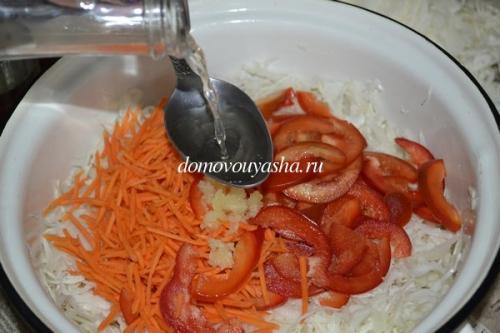 Рецепт капусты провансаль быстрого приготовления с болгарским перцем. Как приготовить капусту Провансаль — рецепт пошагово с фото