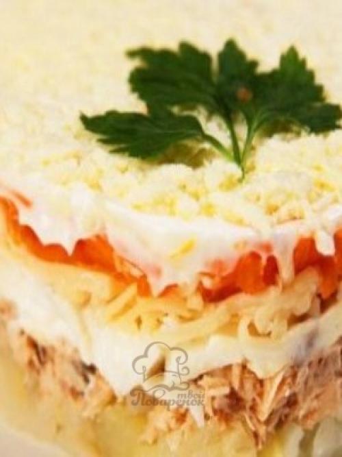 Салат Мимоза слои по порядку со сливочным маслом. Как приготовить салат мимоза со сливочным маслом