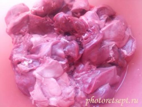 Котлеты из свиной печени и сердца.