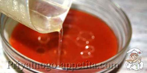 Скумбрия в томате по-корейски. 