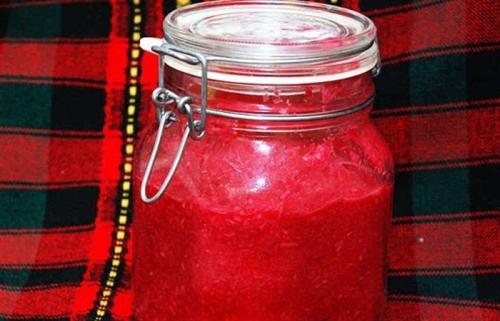 Хреновая закуска из помидор с хреном и чесноком на зиму