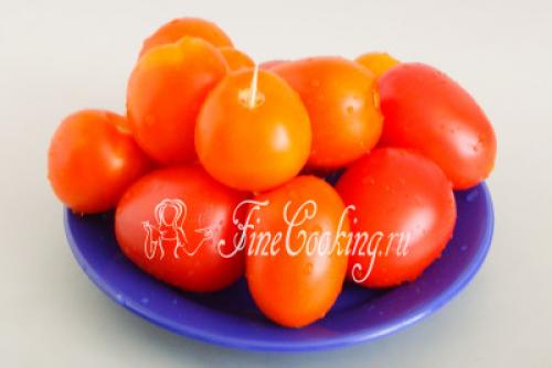 Помидоры с чесноком под снегом на зиму пальчики оближешь. Маринованные помидоры "под снегом" на зиму