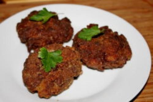 Как приготовить печеночные котлеты из свиной печени. Рубленые котлеты из свиной печени