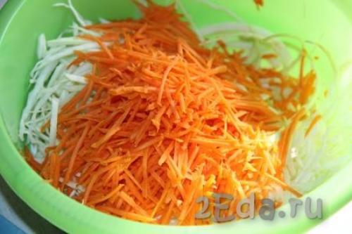 Капуста, маринованная с уксусом и маслом