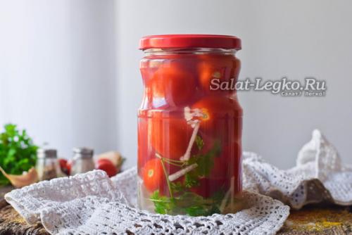 Помидоры под снегом закуска. 