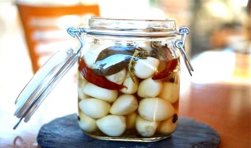 Рецепт как мариновать чеснок в домашних условиях