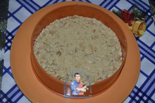 Торт из печенья юбилейное без выпечки со сгущенкой и сметаной. Рецепт торта без выпечки из печенья со сгущенкой и сметаной